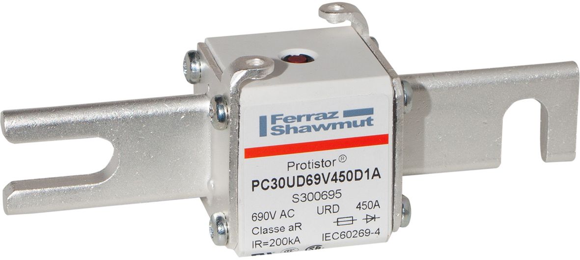S300695 - PROTISTOR® SB aR, slotted blade DIN110, DIN 43653, D11A, sz.30, 690VAC, 450A
